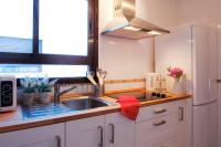 Kuchyňa alebo kuchynka v ubytovaní Apartamentos Turísticos Duque de Hornachuelos