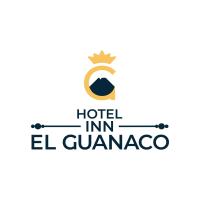 Un logotipo para un hotel en El Guanacao. en Hotel Inn El Guanaco, en San Miguel
