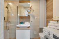Kúpeľňa v ubytovaní Lion Apartments - Parkowa 33Am6 z parkingiem 2 min od plazy