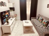 Posezení v ubytování Bonito apartamento junto al Gran Teatro Falla