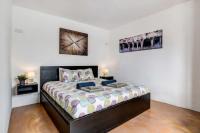 Posteľ alebo postele v izbe v ubytovaní Playa Marina Eco Bungalow – Arrieta View