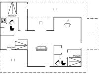 Půdorys ubytování Holiday Home Danja - 300m from the sea by Interhome