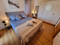 Posteľ alebo postele v izbe v ubytovaní Holiday house with private pool and sauna