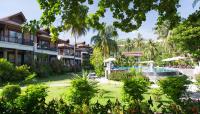 a view of the resort from the garden at Maehaad Bay Resort - SHA Plus in Mae Haad