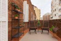 Balkón alebo terasa v ubytovaní 2 Bdr Penthouse In Grcia