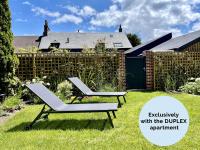 Vonkajšia záhrada v ubytovaní La Petite Adresse du 10Honfleur