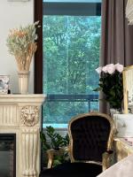 Posedenie v ubytovaní Uroczy apartament 2 osobne pokoje Marina Royal Palace