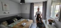 Posteľ alebo postele v izbe v ubytovaní Doris Hotel