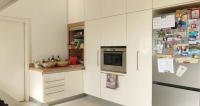 A kitchen or kitchenette at Stanza nr 4 in appartamento incantevole in zona Solari