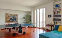 A seating area at Stanza nr 4 in appartamento incantevole in zona Solari