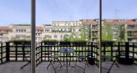 A balcony or terrace at Stanza nr 4 in appartamento incantevole in zona Solari