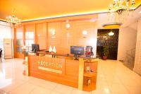 TV a/nebo společenská místnost v ubytování Resmina Hotel
