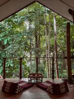 Zahrada ubytování Khao Sok Paradise Resort