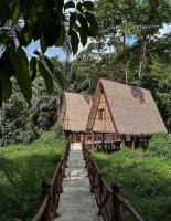 Zahrada ubytování Khao Sok Paradise Resort