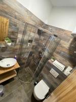 Koupelna v ubytování Luxury room Ekstaza