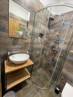 Koupelna v ubytování Luxury room Ekstaza