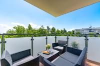 Balkón alebo terasa v ubytovaní Apartament MEDALLION