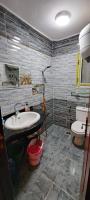 Koupelna v ubytování Panorama Apartment with a charming sea view near Alexandria and Burg ElArab Intl Airport with Free wifi شقة باطلالة ساحرة على البحر اول الساحل الشمالي