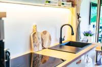 Ferienwohnung Chiemgau Nestにあるキッチンまたは簡易キッチン