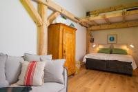 Ferienwohnung Chiemgau Nestにあるベッド