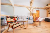 Ferienwohnung Chiemgau Nestにあるシーティングエリア