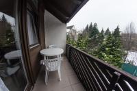 A balcony or terrace at Solar Club Apartman Sopron