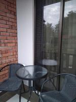Ein Balkon oder eine Terrasse in der Unterkunft Red Coral Cottage