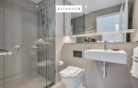 Melbourne Lifestyle Apartments - Best Views on Collinsにあるバスルーム