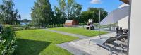 Vonkajšia záhrada v ubytovaní Wake domek Blue House Januszkowice