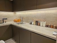 Kuchyň nebo kuchyňský kout v ubytování Cebeci Towers Luxury