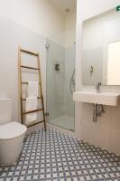 Koupelna v ubytování Vila Julieta Guesthouse
