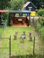Zahrada ubytování Apartmán Frymburk 30