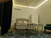 Postel nebo postele na pokoji v ubytování my blue butik otel