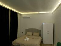 Postel nebo postele na pokoji v ubytování my blue butik otel