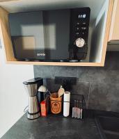 Kuchyň nebo kuchyňský kout v ubytování Apartmány Panorama Harrachov