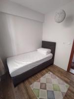 Postel nebo postele na pokoji v ubytování Sardunya Konaklama