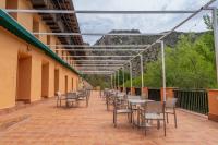 Balkón nebo terasa v ubytování Hotel de La Trucha