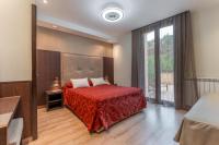 Postel nebo postele na pokoji v ubytování Hotel de La Trucha