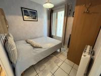 Posteľ alebo postele v izbe v ubytovaní Appartement T2 au calme, proche plage et commerces, avec parking privatif - Saint-Hilaire-de-Riez - FR-1-324A-30