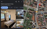Půdorys ubytování Rodinný apartmán U Kuby