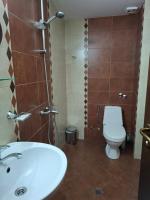 Koupelna v ubytování Guest house Skabrin