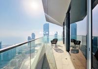 Balkón nebo terasa v ubytování Splendid 3BR in Stella Maris,Sea View,Dubai Marina
