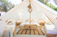 The floor plan of Camping Sant Salvador
