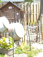 Ferienhaus mit Minibauernhofにある庭