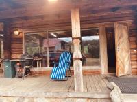 Minijos slenis, fishing&relax, self check-inにあるパティオまたは屋外エリア