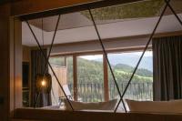 Ein allgemeiner Bergblick oder ein Berglick von des Hotels aus