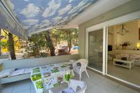 A balcony or terrace at Helios Villa Sea Front - 3 bedrooms 7 guests