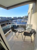 departamento en Nordelta condo 216 2 amb bahia de Nordeltaにあるバルコニーまたはテラス