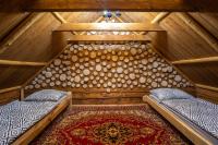 Posteľ alebo postele v izbe v ubytovaní Rymanowskie Zamczysko