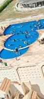 Bazén v ubytování Panorama Apartment with a charming sea view near Alexandria and Burg ElArab Intl Airport with Free wifi شقة باطلالة ساحرة على البحر اول الساحل الشمالي nebo v jeho okolí